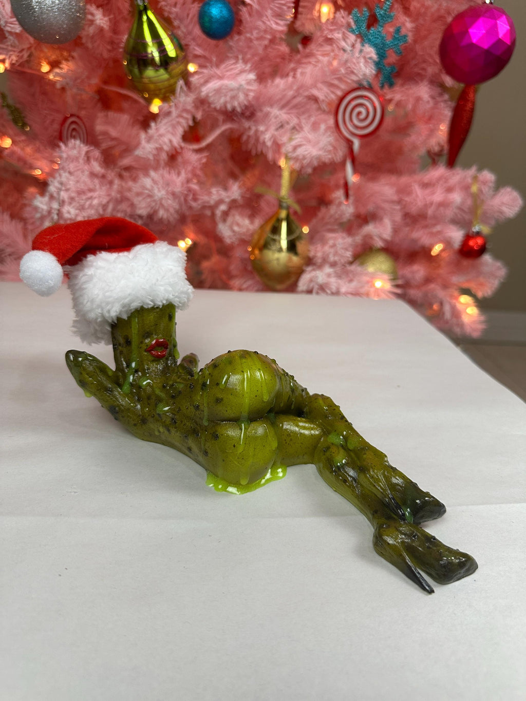 Pumps Pickle Resin Figure by Cig Neutron Sculpture Hand painted